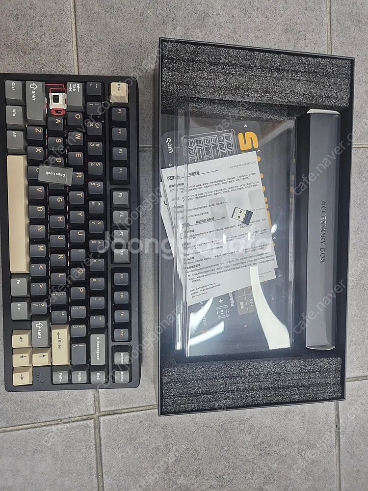 알루미늄 기계식 키보드 레이니 상옵--3