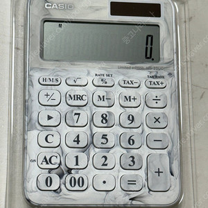 카시오 리미티드 에디션 MS-20UC 계산기 새상품 화이트