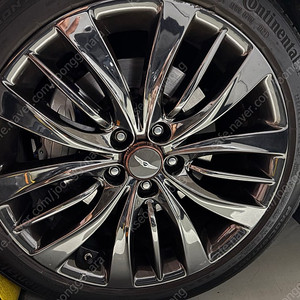 제네시스dh 블랙크롬 19인치 휠타이어