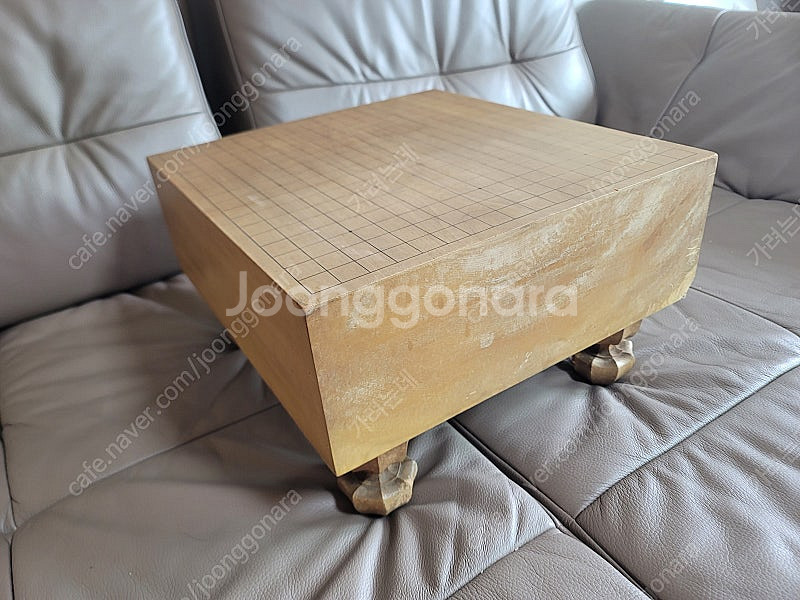 가쓰라(계수나무) 원목5호 조각다리 바둑판--0