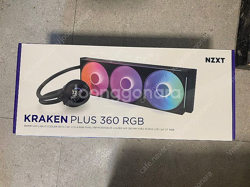 (미개봉)NZXT 크라켄 KRAKEN PLUS 360 ...--1