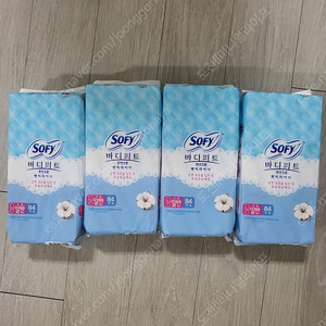 쏘피 바디피트 천연코튼 팬티라이너 84개입 4팩 총 336개