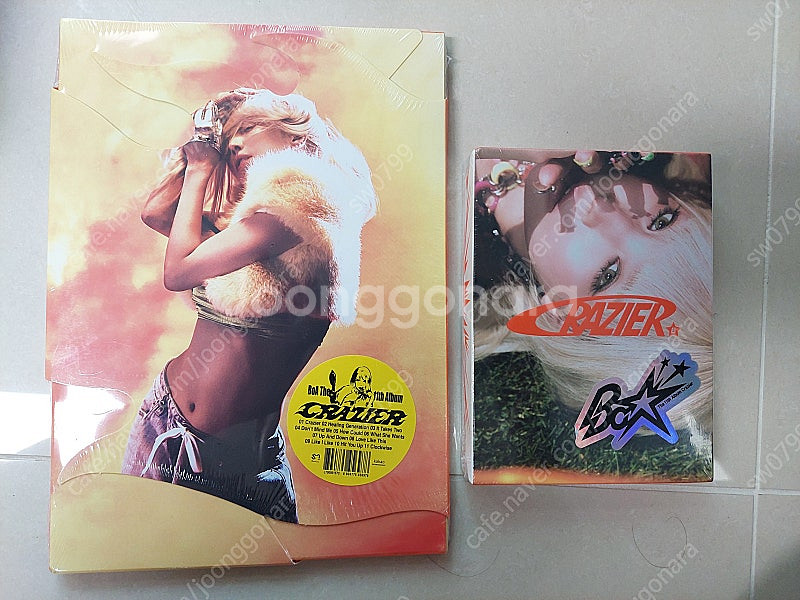 보아 11집 정규앨범 Crazier CD 미개봉 2세트--0