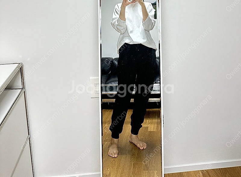 준지 여성 조거팬츠 36사이즈 1회 착용--1