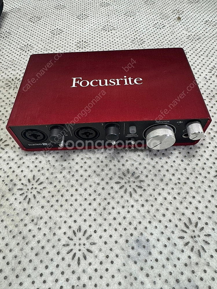 스칼렛2i2 2세대 레코딩패키지 판매 포커스라이트 스칼...--1