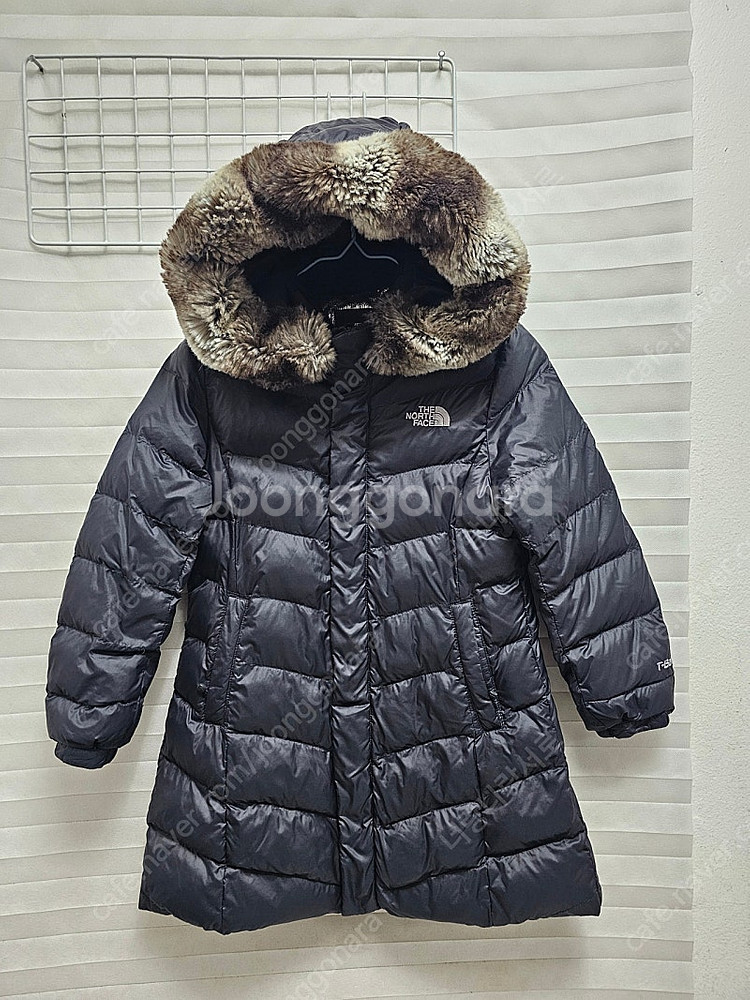 노스페이스 키즈 여아 롱패딩 사이즈 120--0