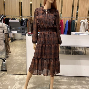 에고이스트 시어서커 체크 롱 원피스 / 랑방 마인 오브제 타임 럭키슈에뜨 산드로 마쥬 오르 시에 시스템