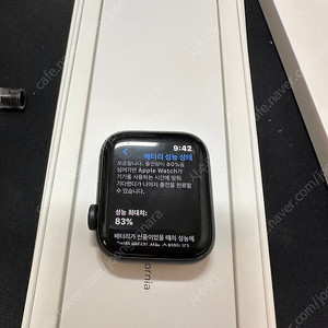 애플워치 SE 40mm LTE 셀룰러 스페이스그레이