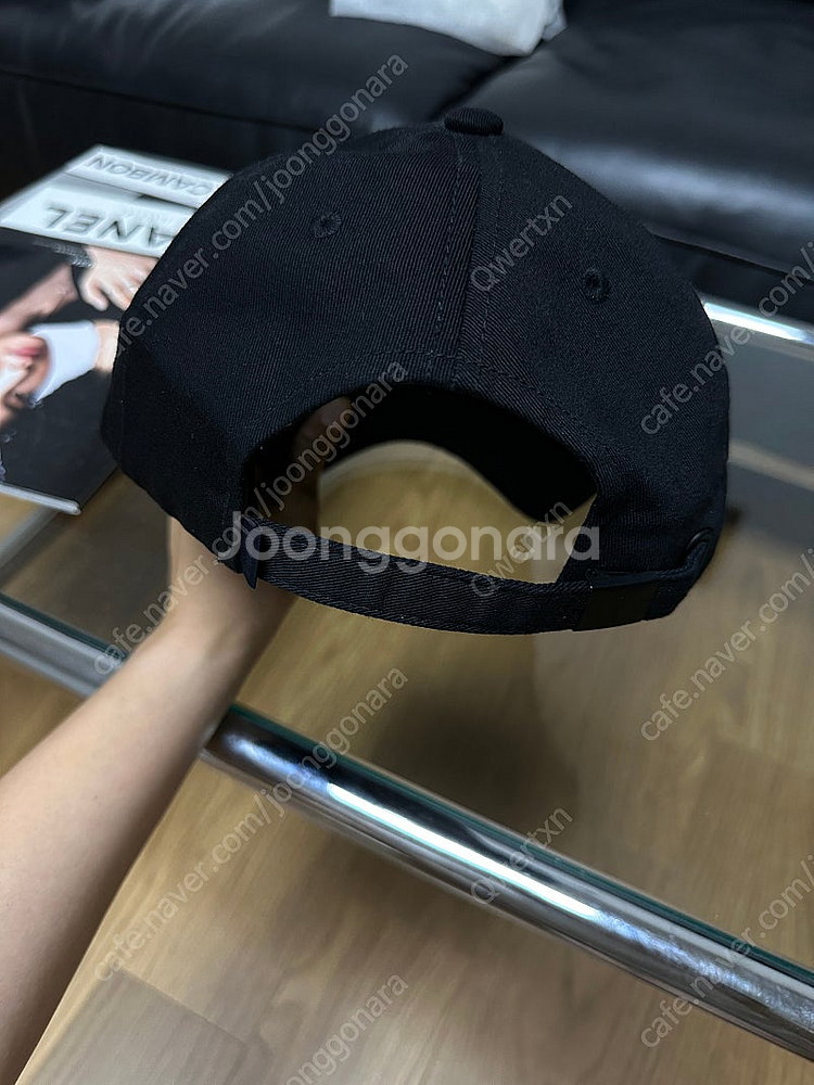 준지 블랙 볼캡 F사이즈, 착용횟수 3회--3