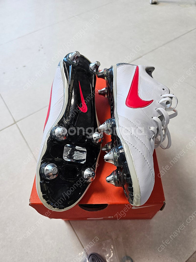 (새상품) 나이키 티엠포 레전드4 엘리트 sg 255mm--3