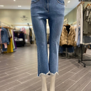 22 오즈세컨 진주 햄 데님 팬츠 64 / 랑방 마인 오브제 타임 럭키슈에뜨 산드로 마쥬 오르 시에 시스템