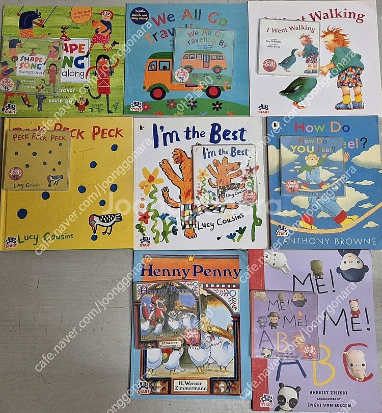 노부영 세이펜버전17권(cd 17장),가이드북 택.--1