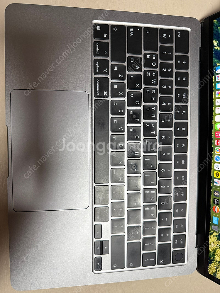 맥북에어 M2 13인치 8g/512g 애케플 박스풀--5