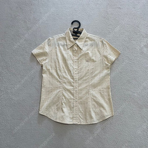 버버리 여성 체크노바 반팔셔츠 L