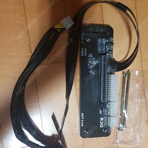 m.2 nvme to pcie egpu 외장 gpu 어댑터 - 50cm