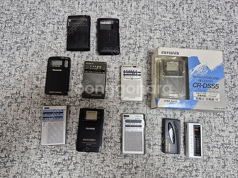 AIWA 휴대용 라디오 CR-DS55외 총8점 판매합니...--0