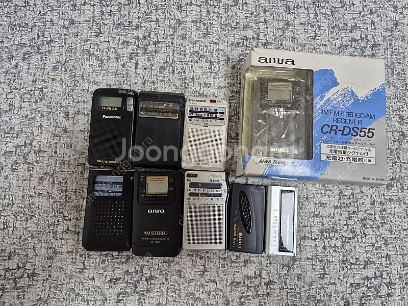 AIWA 휴대용 라디오 CR-DS55외 총8점 판매합니...--9