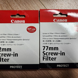 캐논 Protect 필터 77mm 82mm