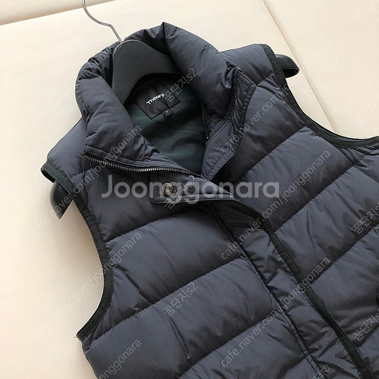 띠어리 정품 구스다운 거위털 롱 패딩 조끼 베스트--9