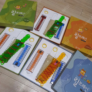 릴브레인 수연산카드 세트-미사용 깨끗 -택포 일괄 3박스풀세트