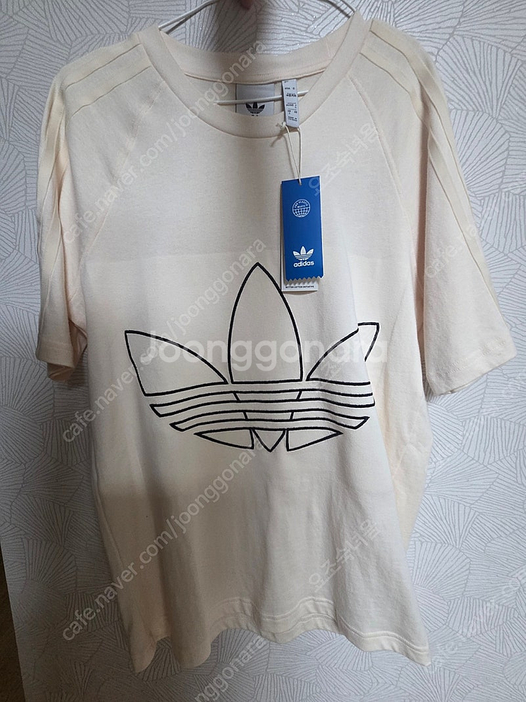아디다스 티셔츠 s (박시한스타일) 완전새상품--0