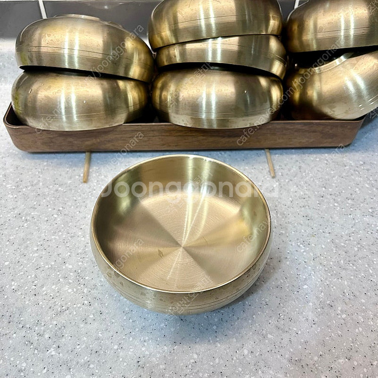 27종 티타늄 이중대접 국그릇 죽그릇--0