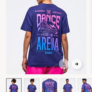 줌바웨어 신상 오버핏 티셔츠 xs 택포