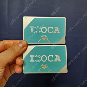 [일본 여행 필수품] 무기명 이코카 교통 카드 및 편의점 음식점 매장 교통 카드 Suica ICOCA IC 카드 판매해요.
