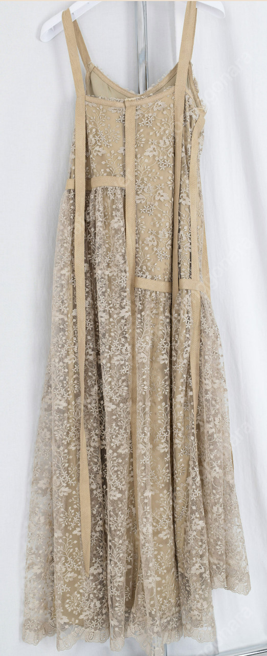 베르데오시도 모리 드레스 Mori Dress 자수 장식 튤 (Dune) S--3