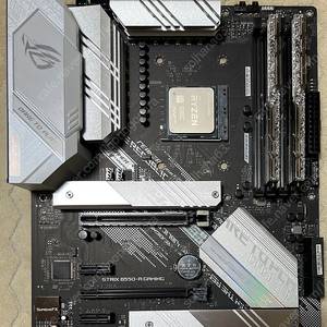 라이젠5 5600, ROG STRIX B550-A, 지스킬 4400 cl18 8gb*2