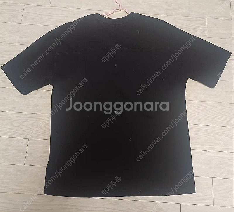 소버먼트 460G 컷 헤비 피그먼트 티셔츠 워시드블랙 ...--1