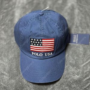 POLO 폴로 랄프로렌 USA 성조기 치노 볼캡 네이비