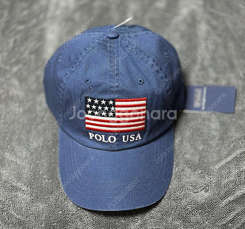 POLO 폴로 랄프로렌 USA 성조기 치노 볼캡 네이비--0