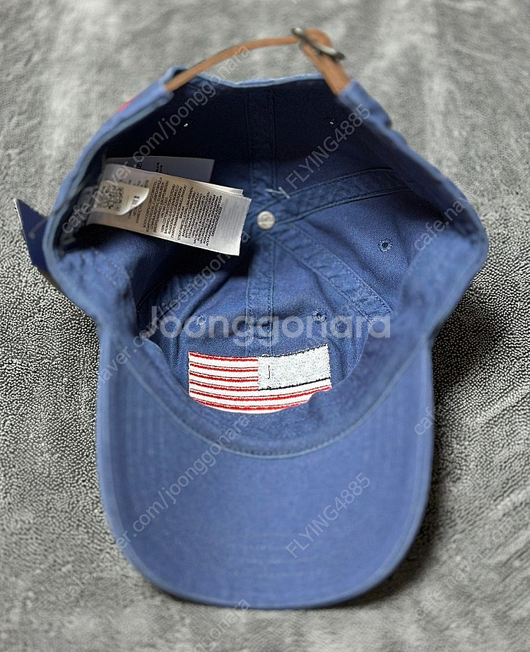 POLO 폴로 랄프로렌 USA 성조기 치노 볼캡 네이비--1