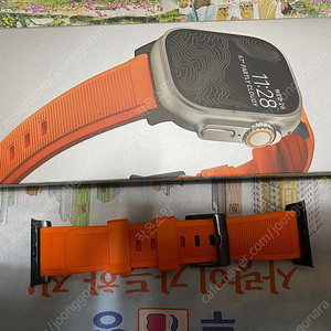 노마드 러기드 애플워치밴드(오렌지)