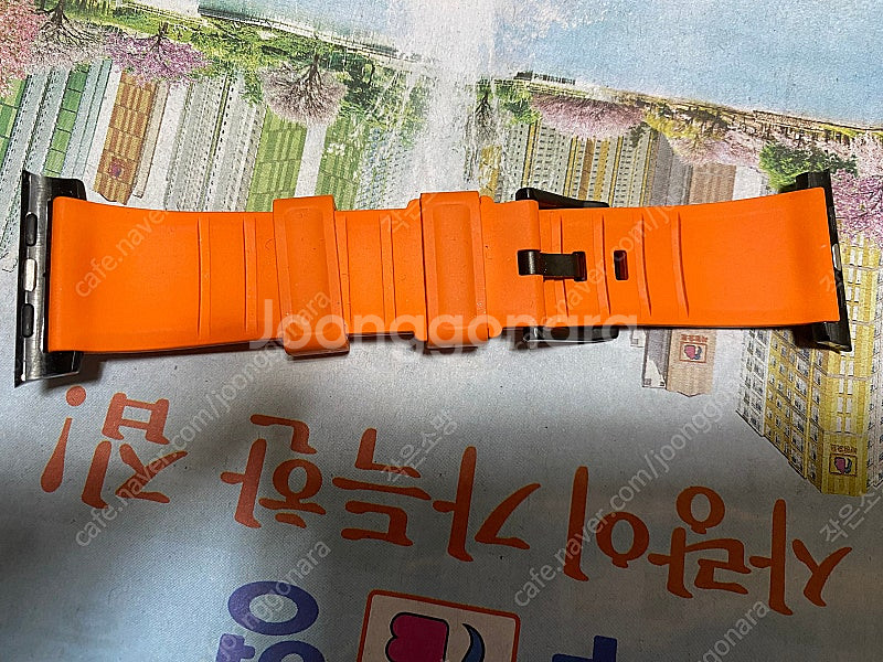 노마드 러기드 애플워치밴드(오렌지)--2