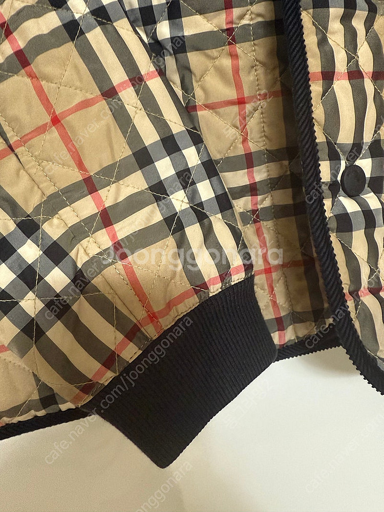 버버리 퀼팅 누빔 10y--2