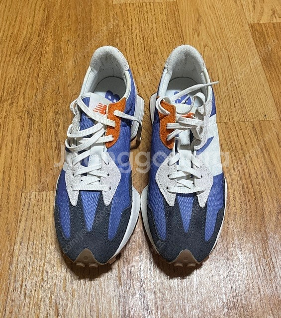 새상품급 뉴발란스 327 마그네틱 블루 265--1
