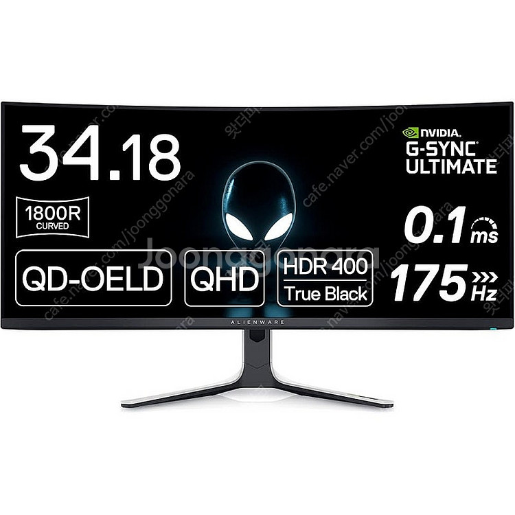 델 에일리언웨어 aw3423dw OLED 모니터 급매합...--2