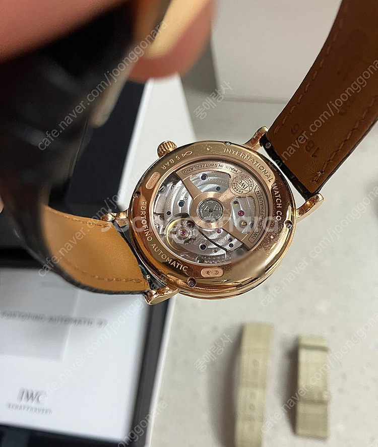 iwc 포르토피노 37 다이아 금통 판매합니다. IW6...--7
