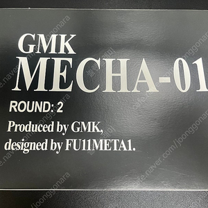GMK MECHA-01 R2 베이스, 스페이스바 팝니다