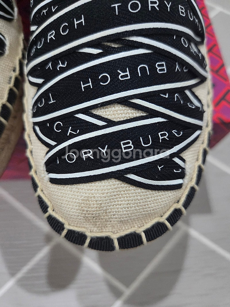 토리버치(Tory Burch) 에스파드류 리본플랫 5....--2