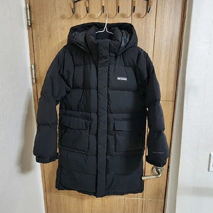 (150)컬럼비아 키즈 구스다운 롱패딩