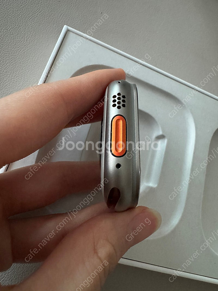 애플워치 울트라2 49mm 내추럴 s급 풀박스--5