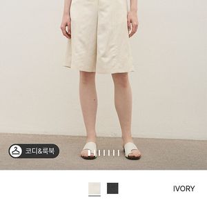 더캐시미어 예쁜 린넨 반바지 55(새제품) -일산-