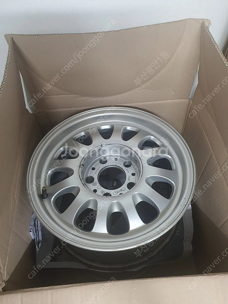 bmw15인치휠 포터용 두짝 한조 세팅--0