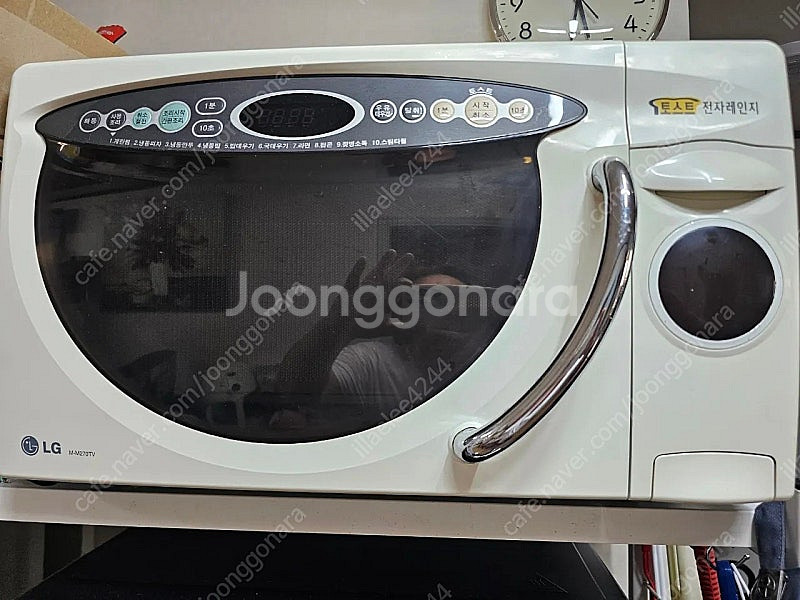 엘지토스트전자렌지(깨끗하고작동잘되요)--0