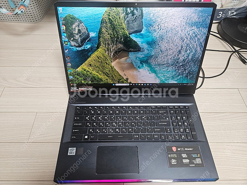 급쳐 17인치 RTX3080 초고사양 게이밍노트북팝니다--2