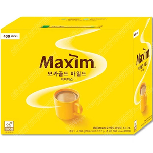선착순)맥심 모카골드 커피믹스 400개 무료배송53900원 400개×2박스 무료배송105900원