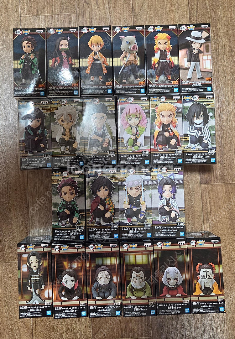 귀멸의칼날 월드콜렉터블 풀세트 판매--2